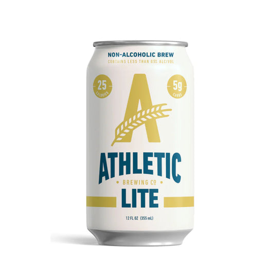 Athletic Lite non-alcoholic light beer can – Cerveza light sin alcohol Athletic Brewing