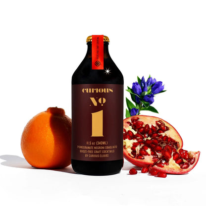 Curious No. 1 Curious Elixirs lifestyle — coctel artesanal sin alcohol granada rhodiola NY Times award