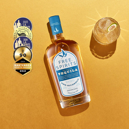 The Spirit of Tequila Free Spirits premios — múltiple medalla de oro tequila sin alcohol