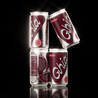 Le Spritz Ghia-Soda pack de 4 — aperitivo sin alcohol genciana melisa sauco romero yuzu