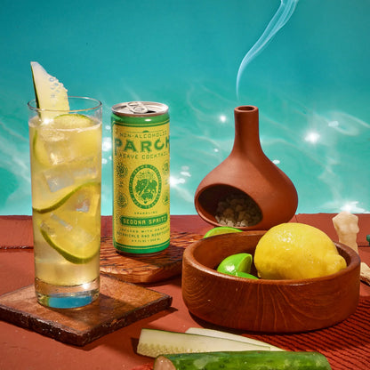 Sedona Spritz Parch banner principal — bebida funcional sin alcohol inspirada en Arizona