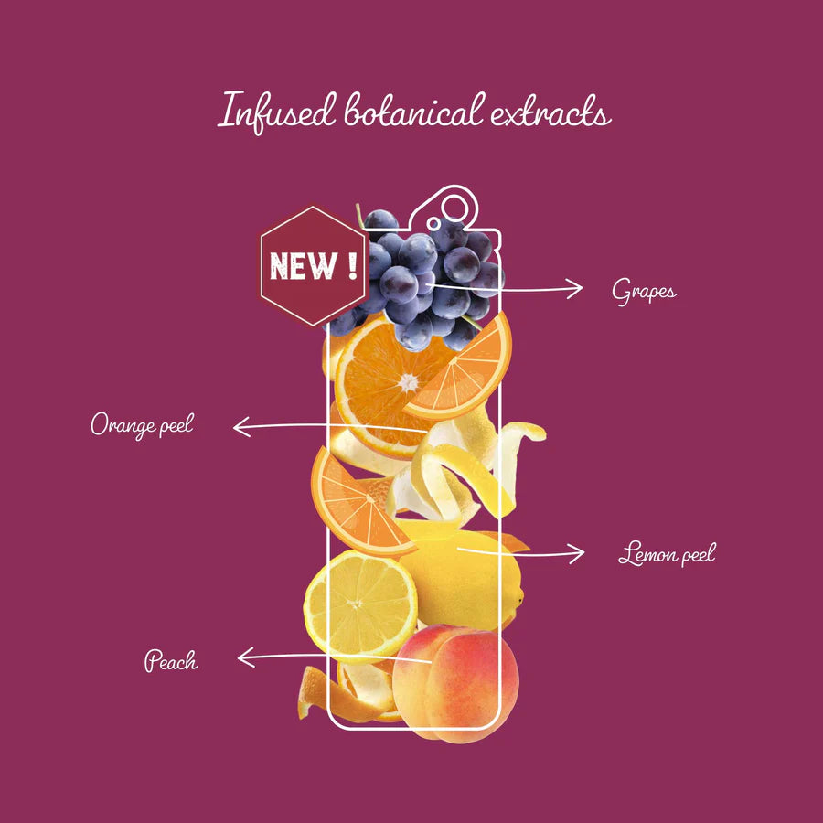 Clever Mocktails Sangría ingredientes — infusión naranja limón botánicos naturales