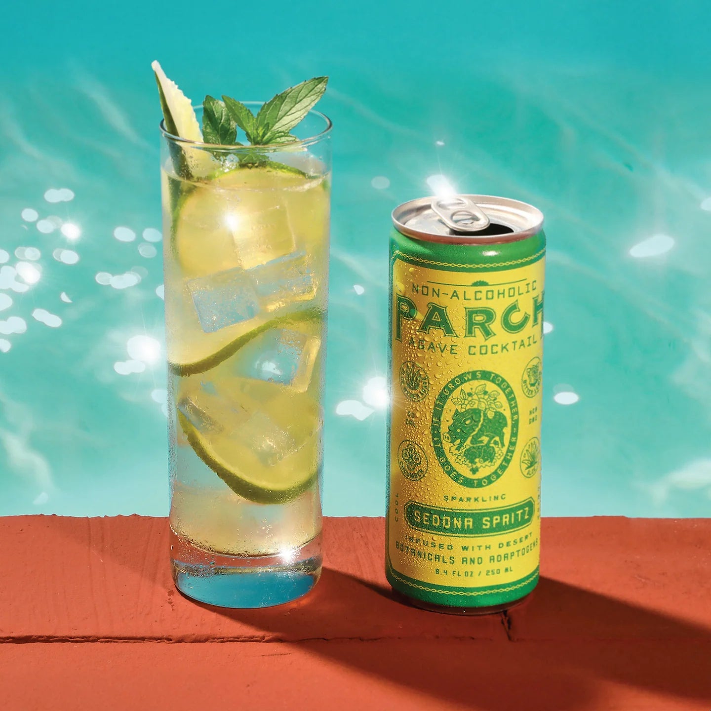 Adaptógenos Sedona Spritz Parch — L-Teanina, Ashwagandha y Ginseng Americano