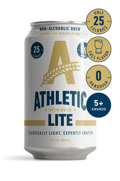 Athletic Lite 25 calories non-alcoholic light beer – Athletic Lite 25 calorías cerveza light sin alcohol Panama